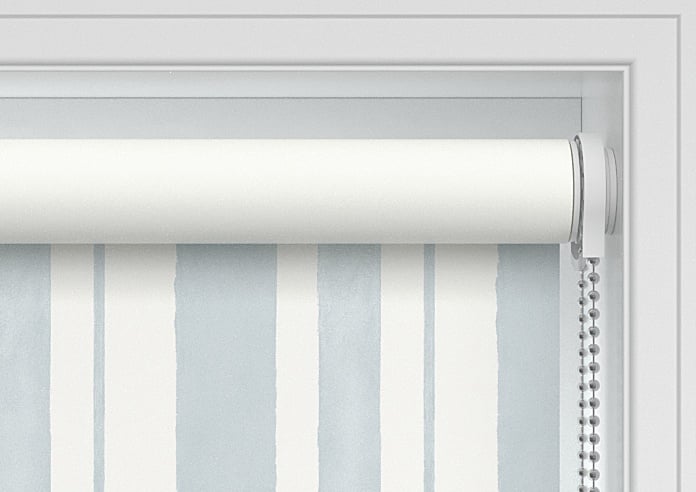 Shabby Chic by Rachel Ashwell Watercolour Stripe (Blackout), Pale Blue - Twist&Fit Roller Blind - Image 10